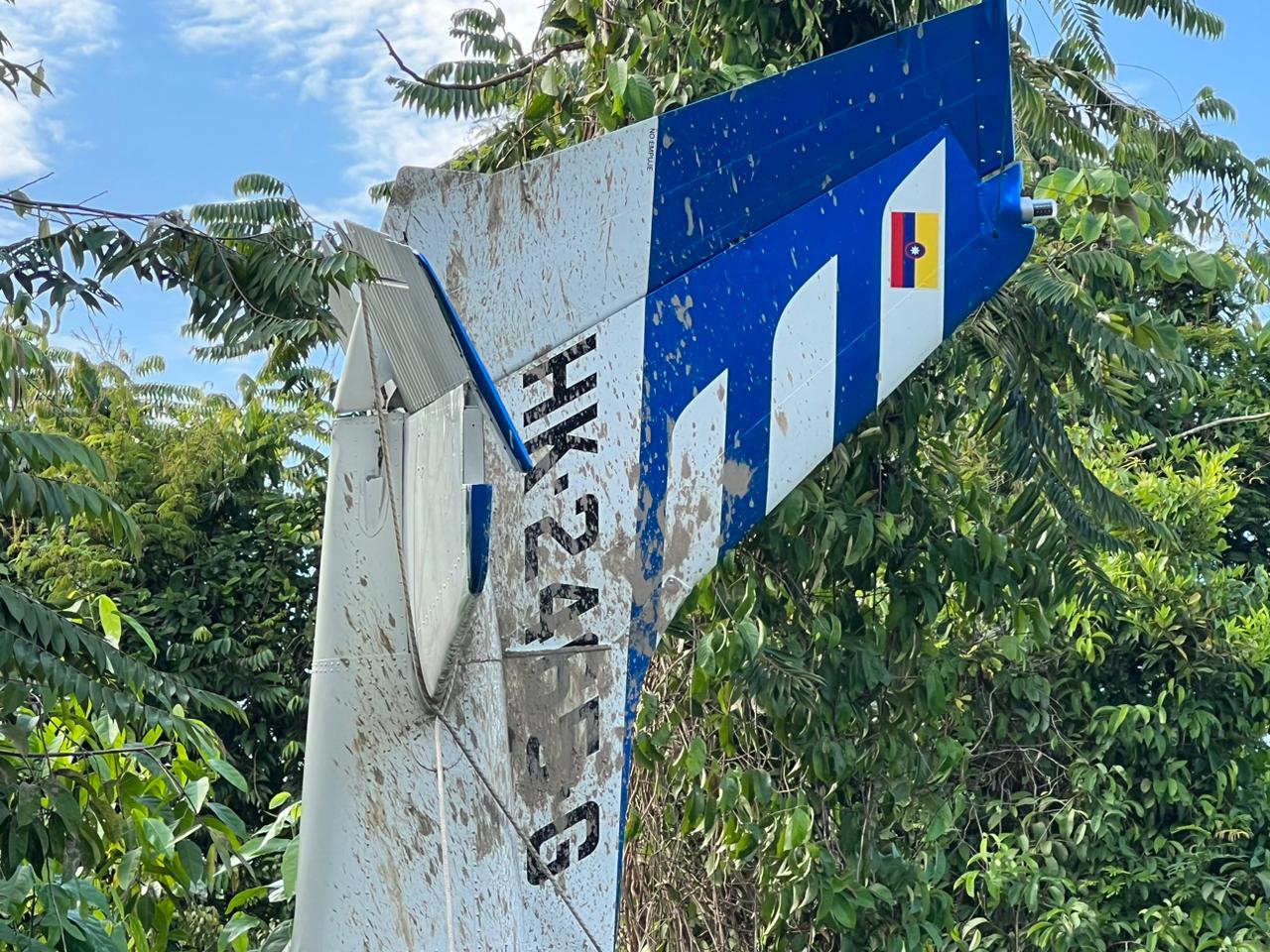 [FOTOS] Cayó avioneta que se dirigía a Puerto Berrío Antioquia: En el siniestro murió el piloto