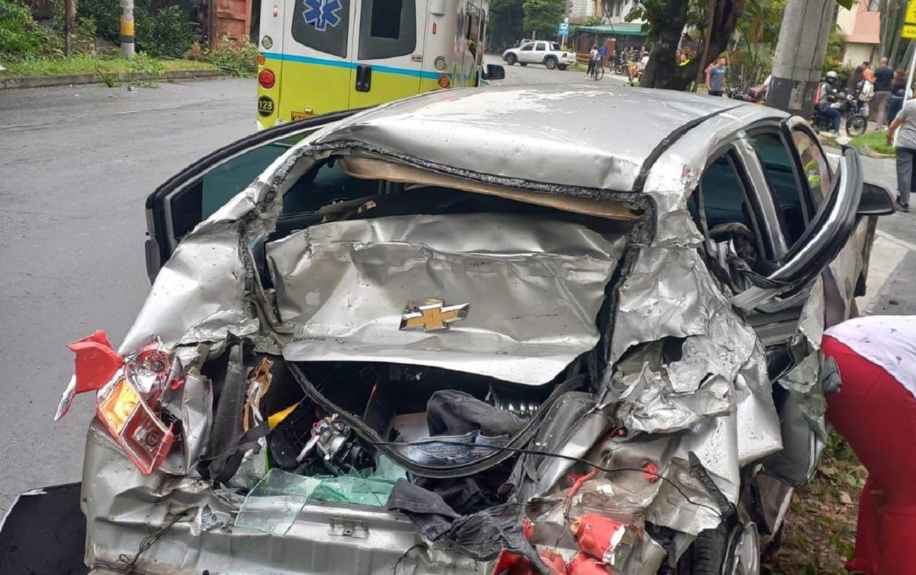 Accidente en Los Colores, Medellín