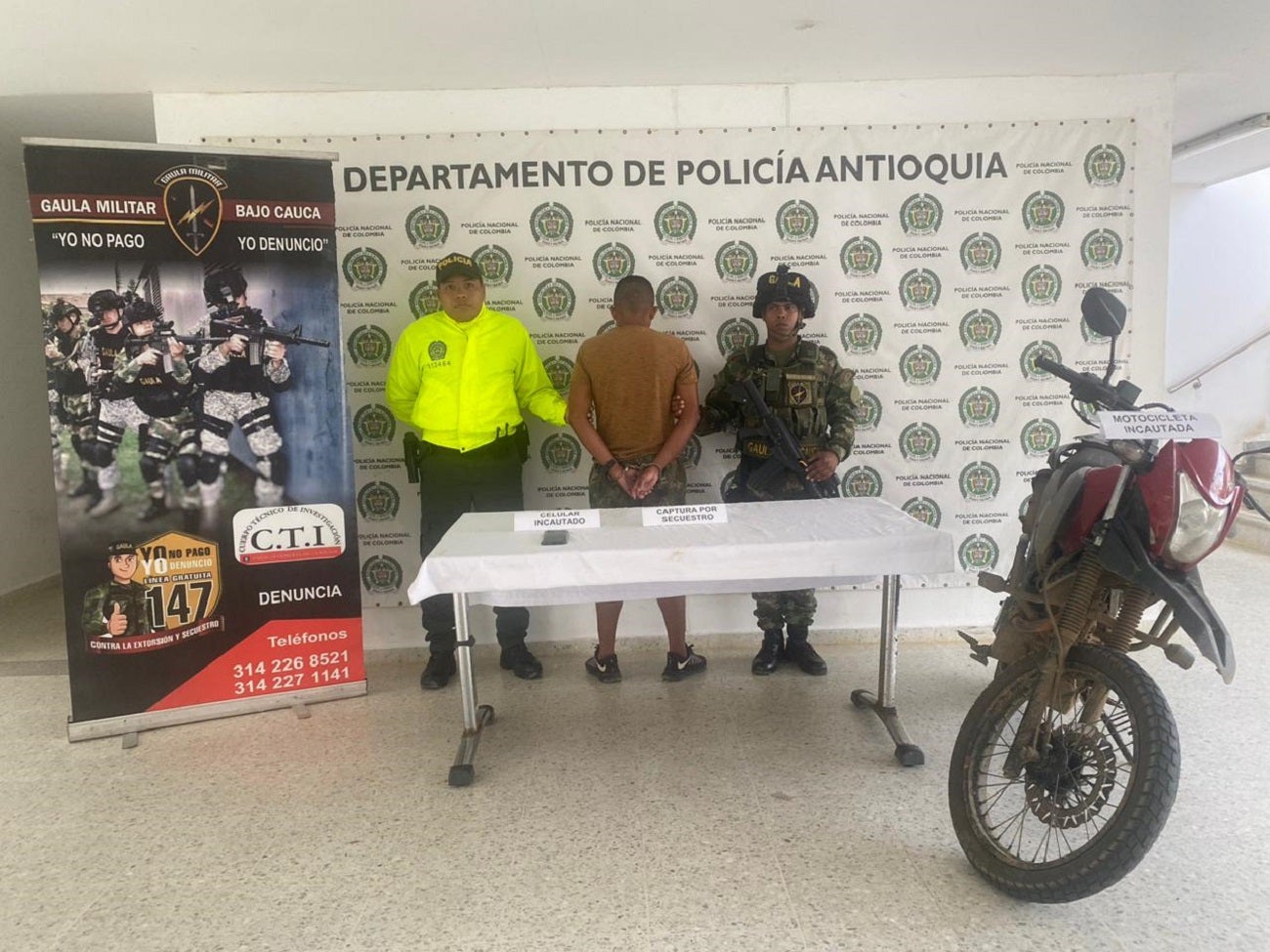 Captura de alias 'Pachecho' en Caucasia, Antioquia