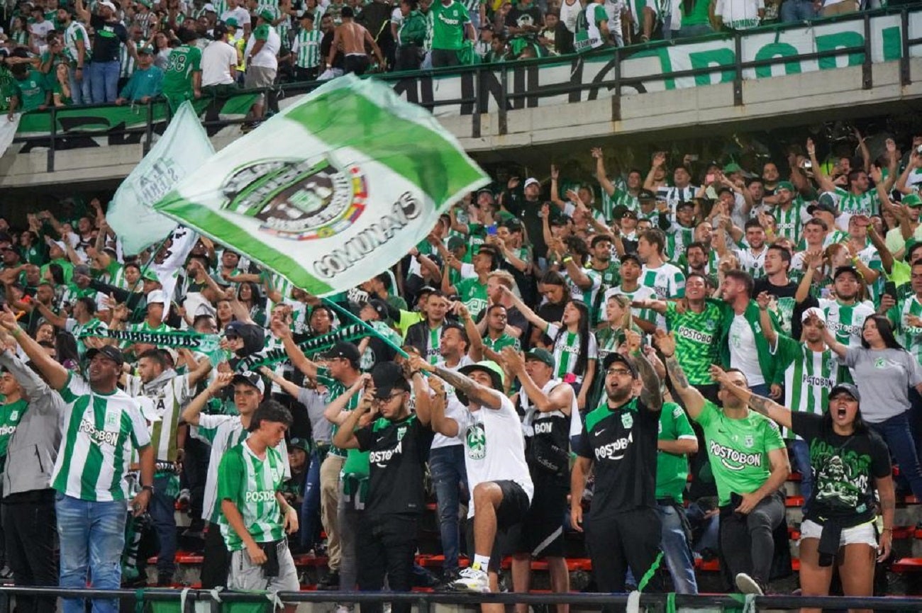 Hinchada del Atlético Nacional