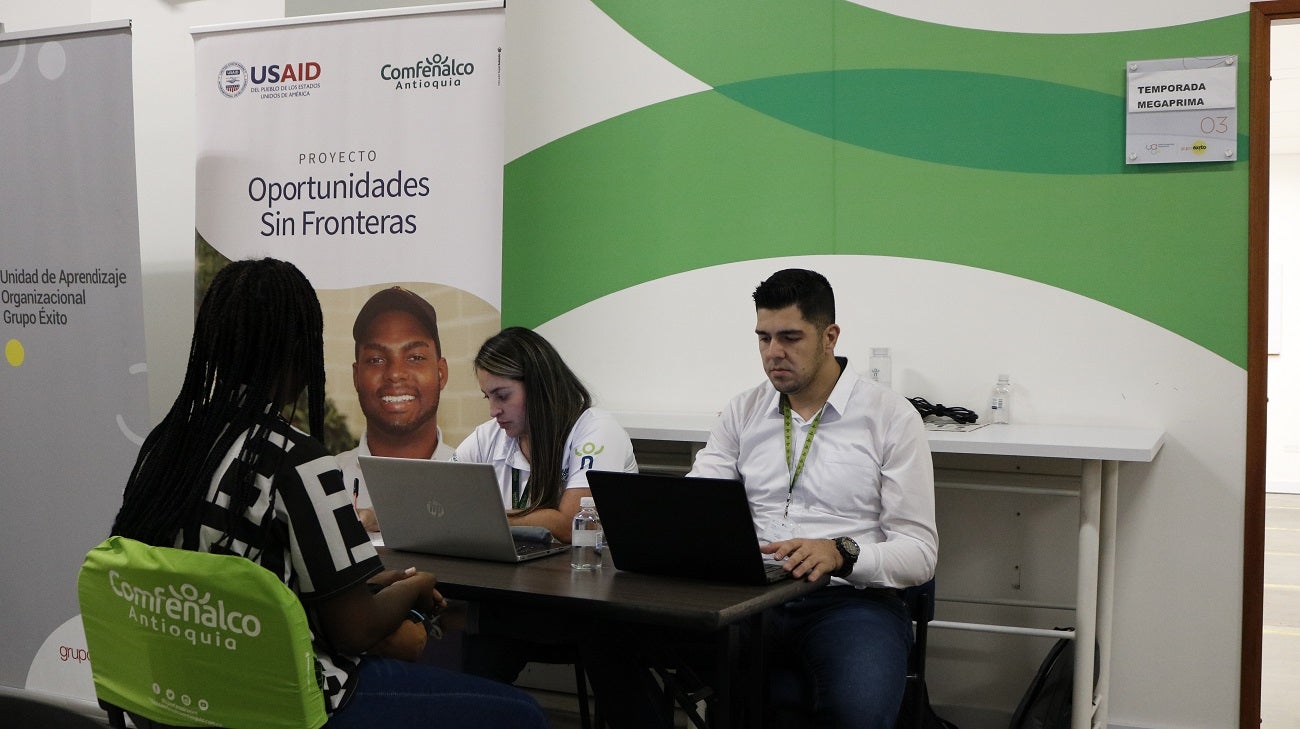 Jornada de empleo en Medellín
