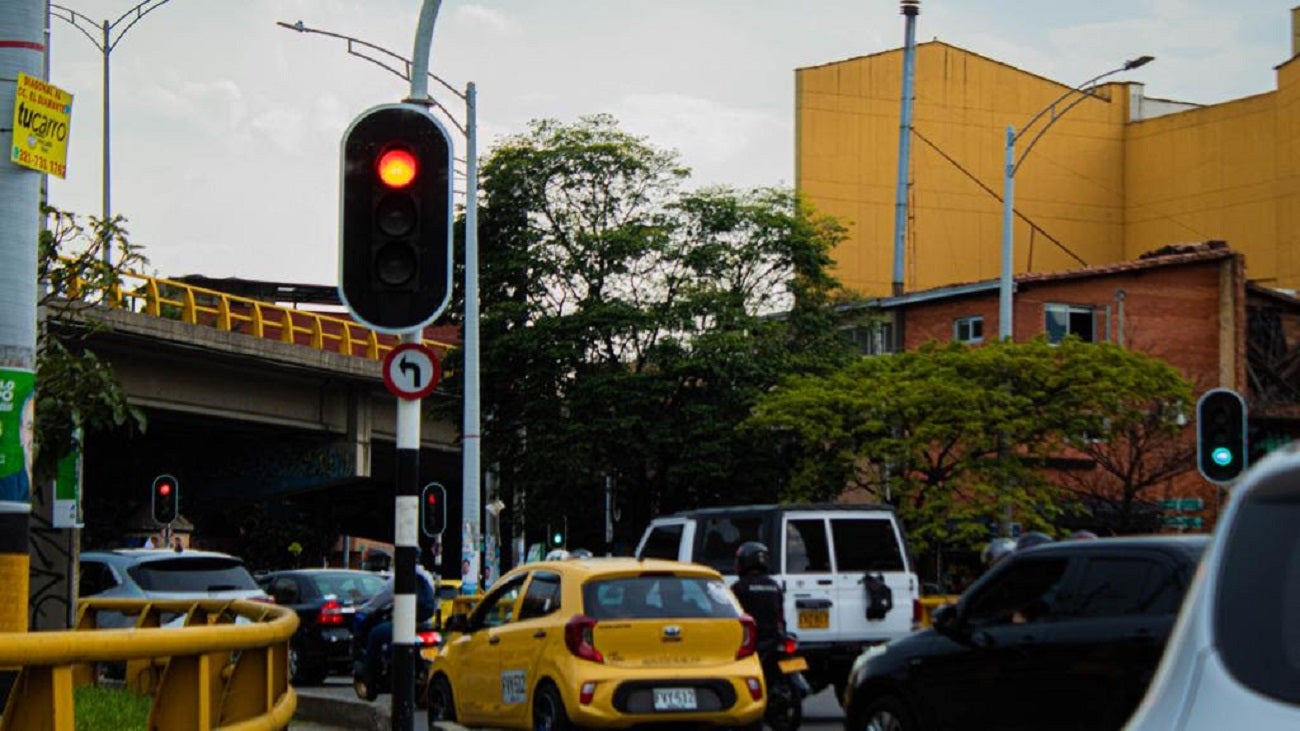 Semáforos en Medellín