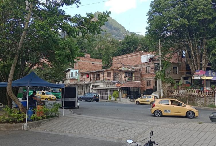 Referencia del barrio 12 de octubre de Medellín