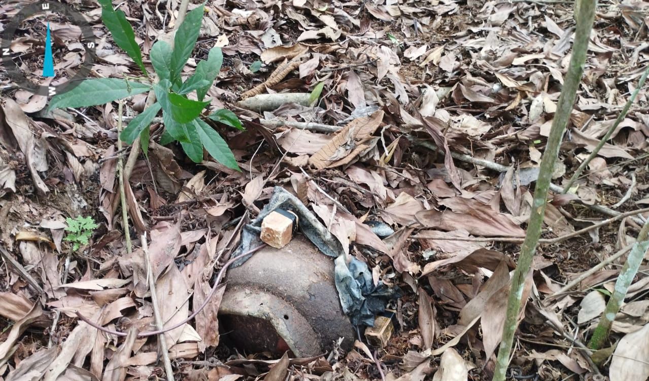 Destruyeron artefactos explosivos improvisados destinados para acciones terroristas en Cáceres, Antioquia