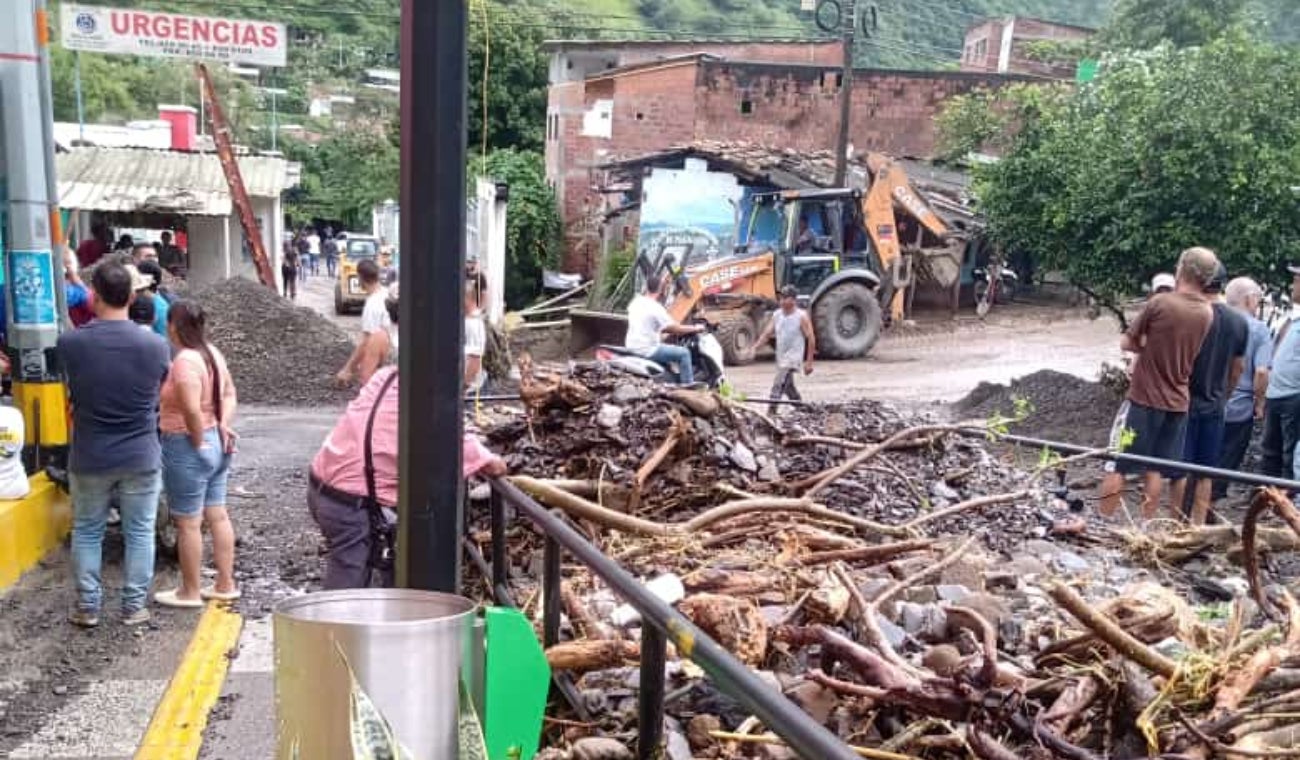 Afectados once municipios en Antioquia por fuertes lluvias