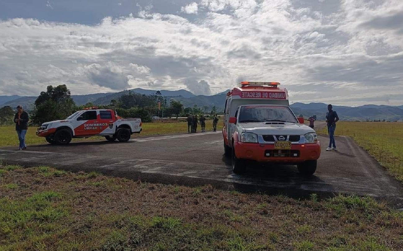 Accidente avioneta en Urrao, Antioquia
