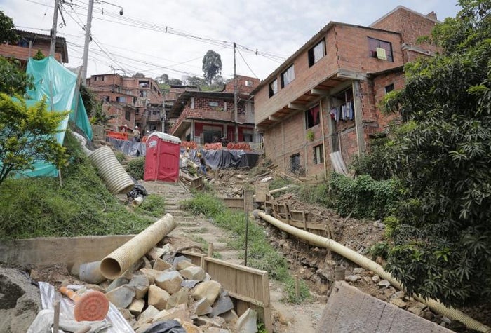 Vereda ajizal de Itagüí