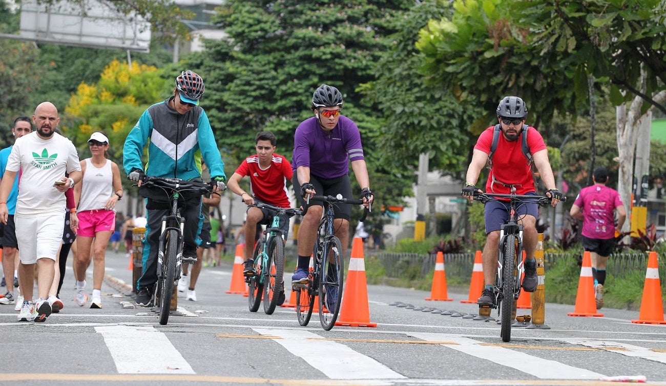 Ciclovías en Medellín
