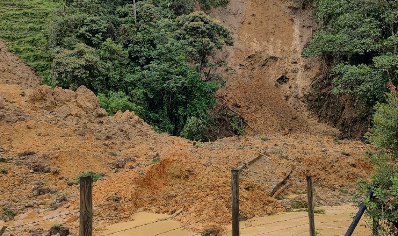 Derrumbes en el Valle de Aburrá