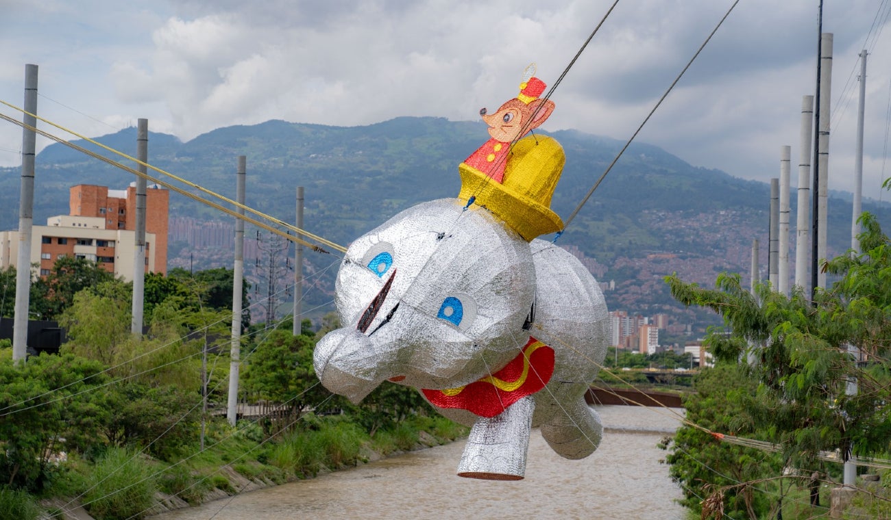 Dumbo, alumbrados de Medellín