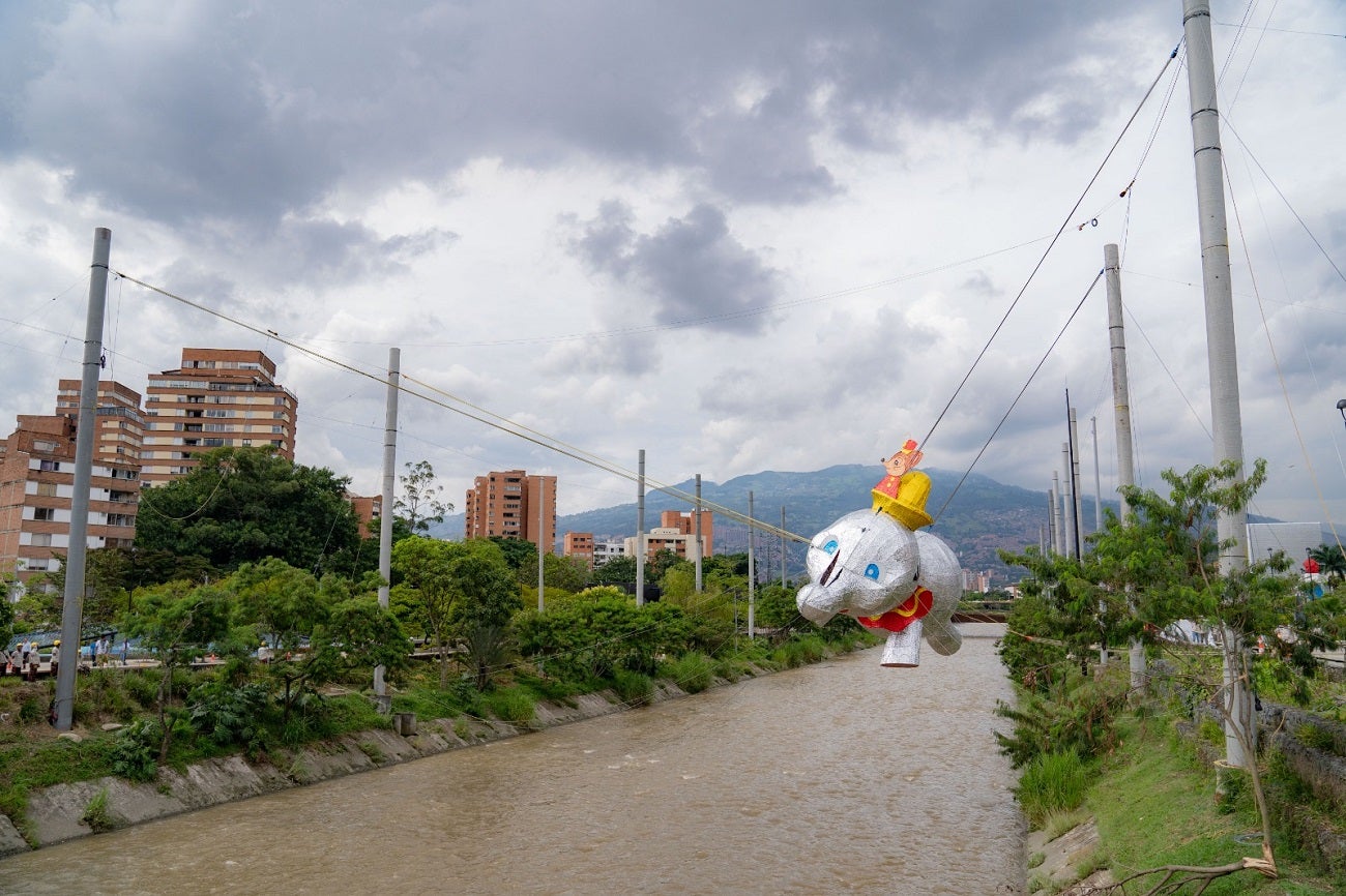 Alumbrados navideños en Medellín