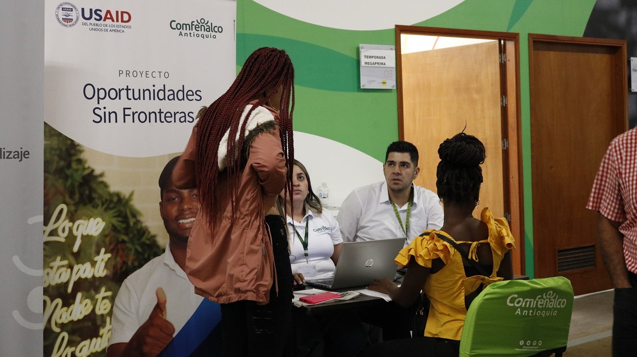 Feria de empleo en Medellín