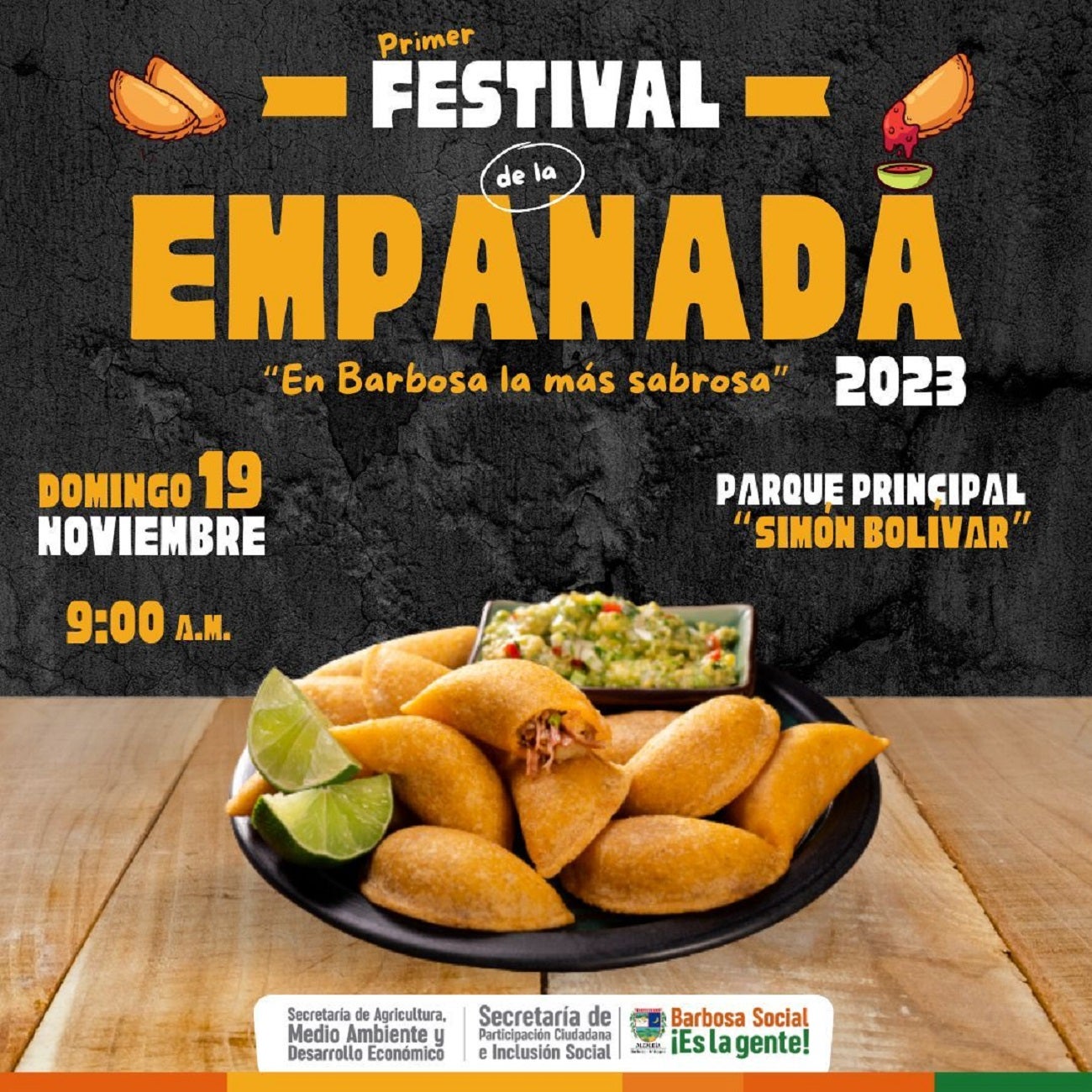 Primer Festival de la Empanada en Barbosa, Antioquia