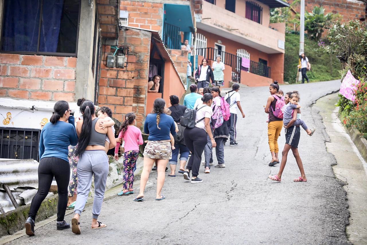 Más de $2 mil millones destinados para cuatro comunas de Medellín en temas de gestión del riesgo de desastres