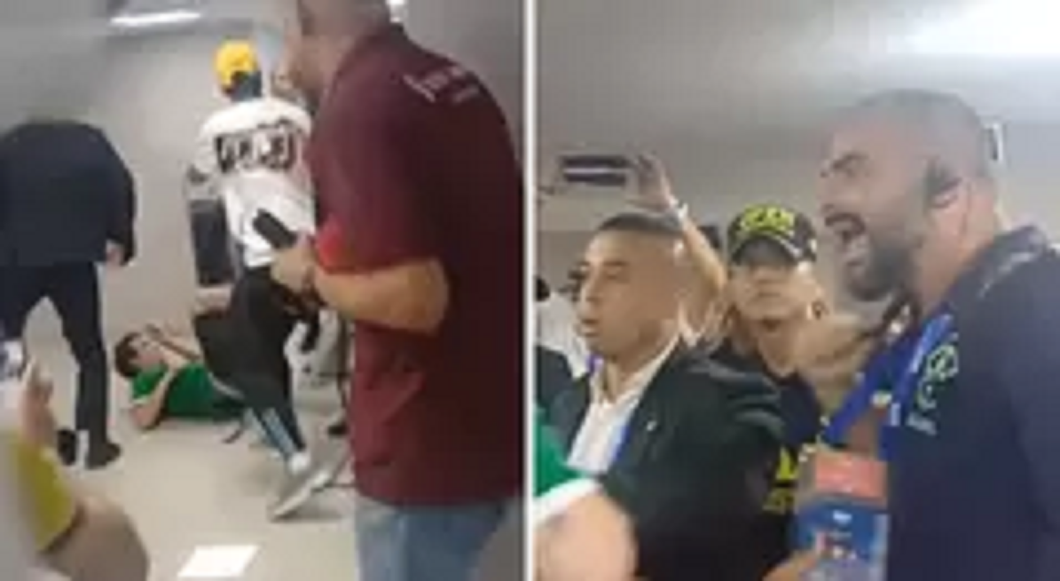 Tremenda pelea en sala de prensa tras partido de Colombia vs Brasil