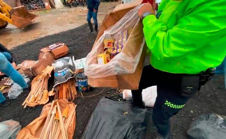 Incautación de una tonelada de pólvora en La Ceja Antioquia