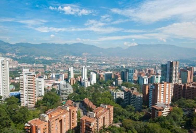 Panorámica del barrio El Poblado