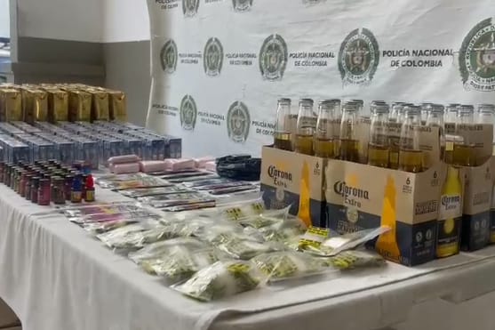 Licor que iba ingresar a la cárcel Bellavista de Medellín