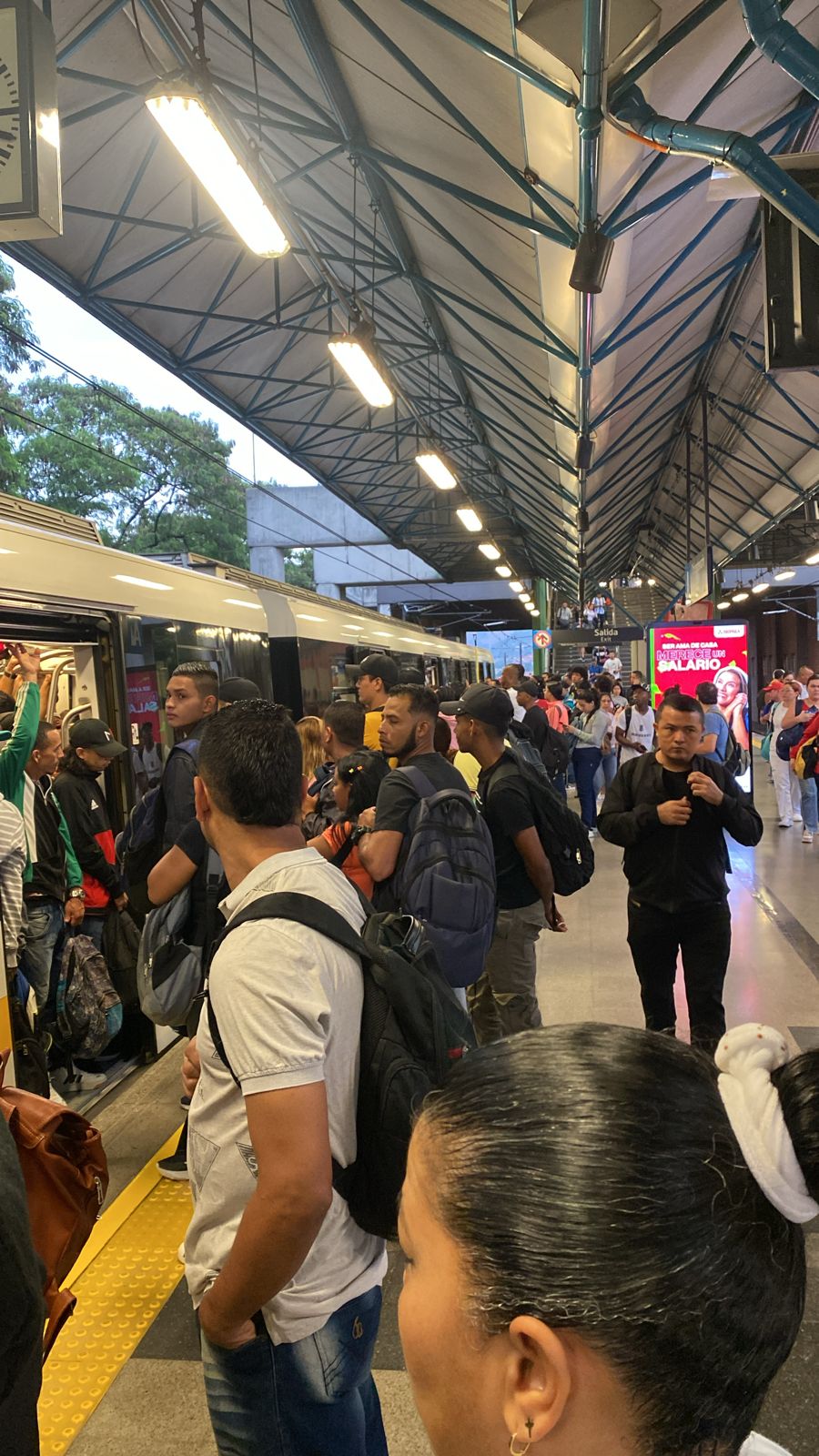 Emergencia en el Metro de Medellín