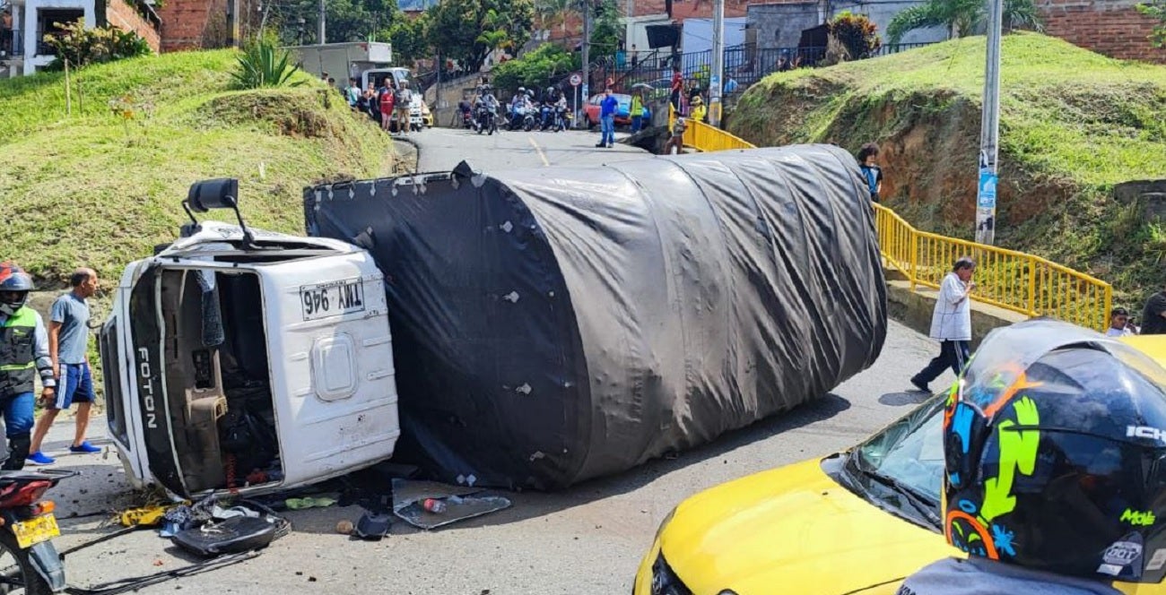 Accidente en Medellín