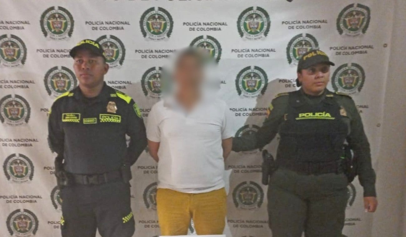 Capturado en Antioquia