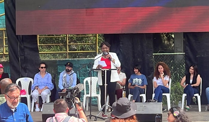 Francia Márquez, lanzamiento de Jóvenes en Paz