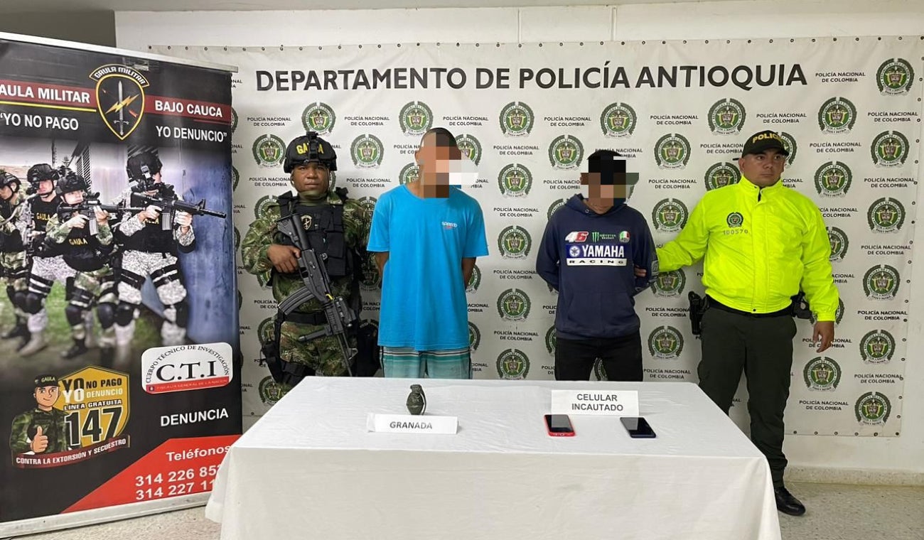 Presuntos integrantes del Clan del Golfo