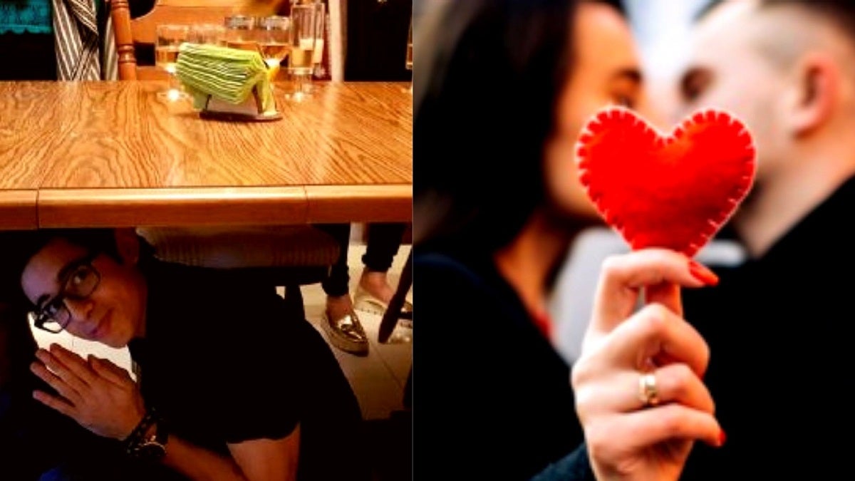 ¿Meterse debajo de la mesa el 31 de diciembre sirve para conseguir pareja?