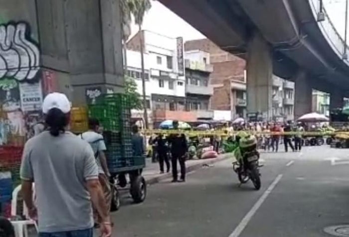 Homicidio del centro de Medellín