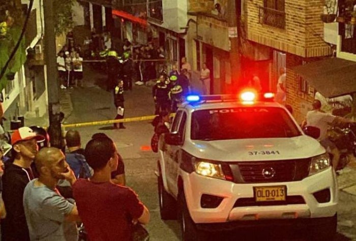 Referencia de homicidio en Medellín
