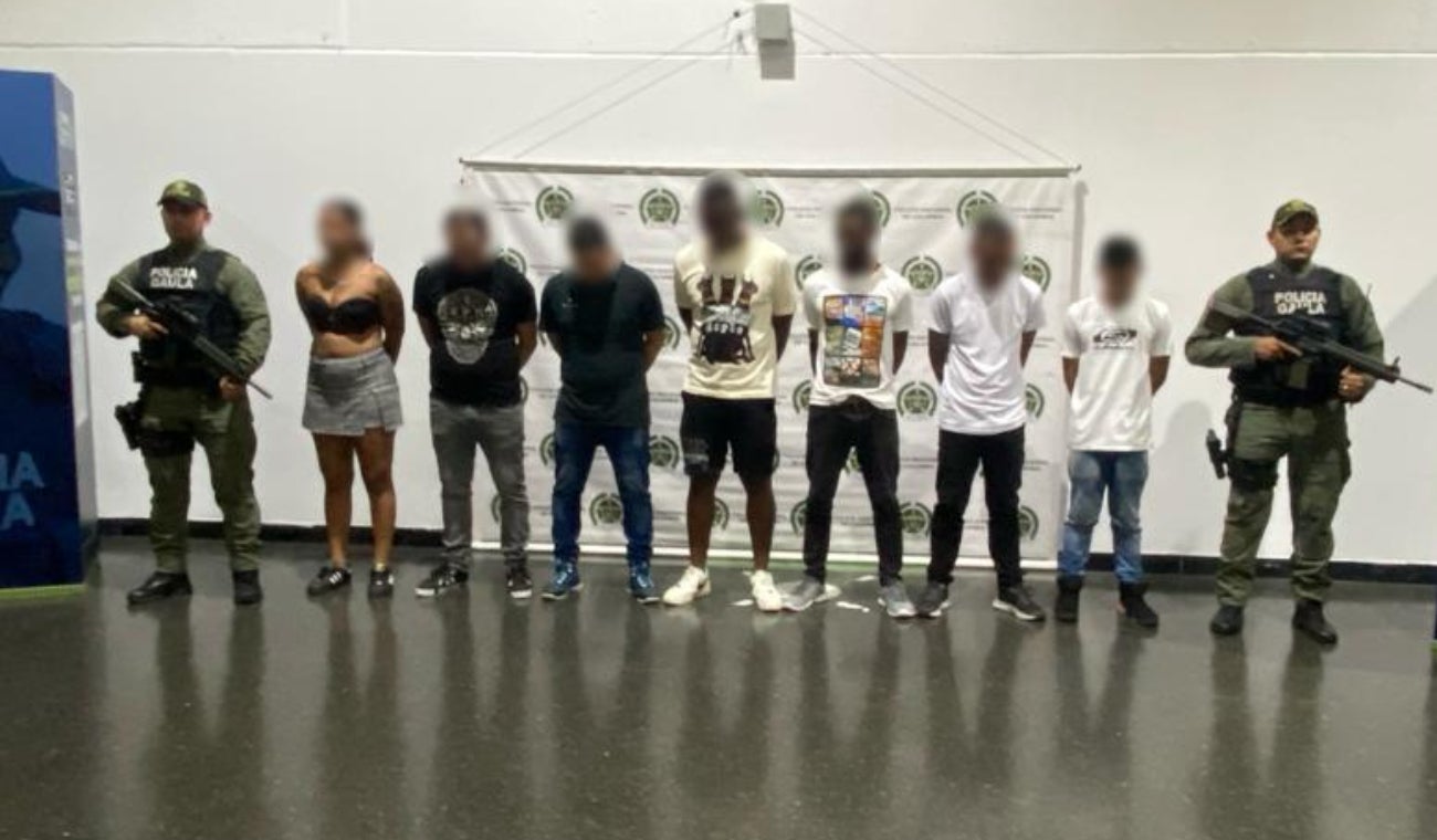 Desarticularon en el centro de Medellín a peligrosa banda que extorsionaba a trabajadoras sexuales, vendedores ambulantes y transportadores