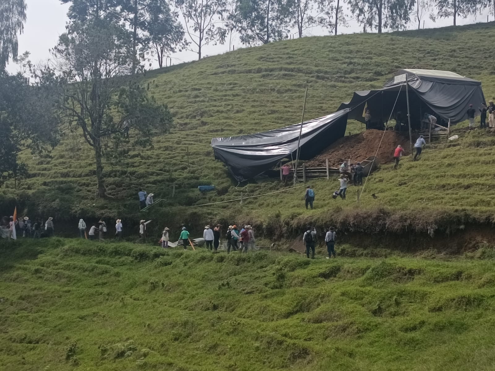 Disturbios en Mina Quebradona, Jericó