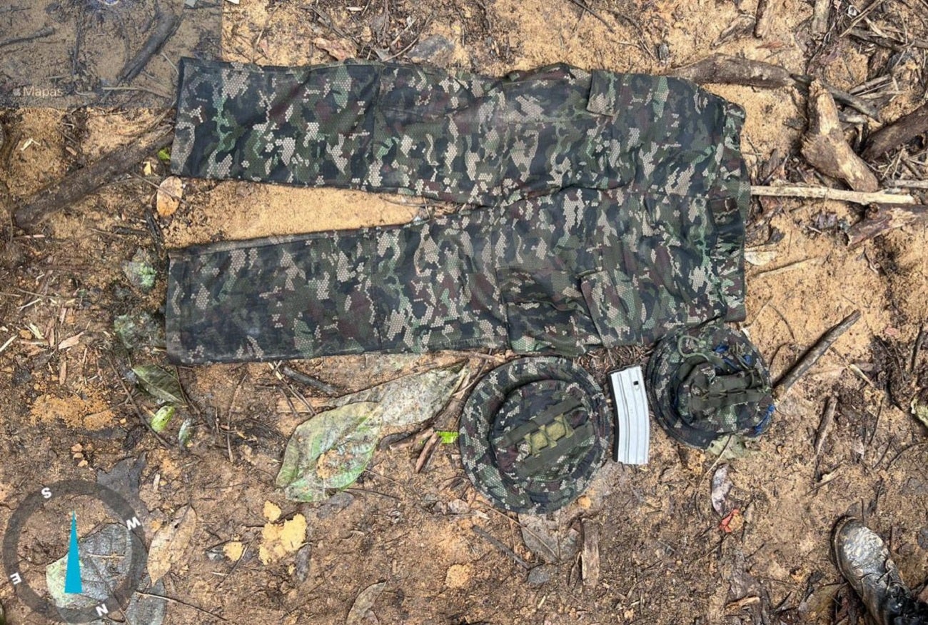 Campamentos de grupos armados en Cáceres, Antioquia