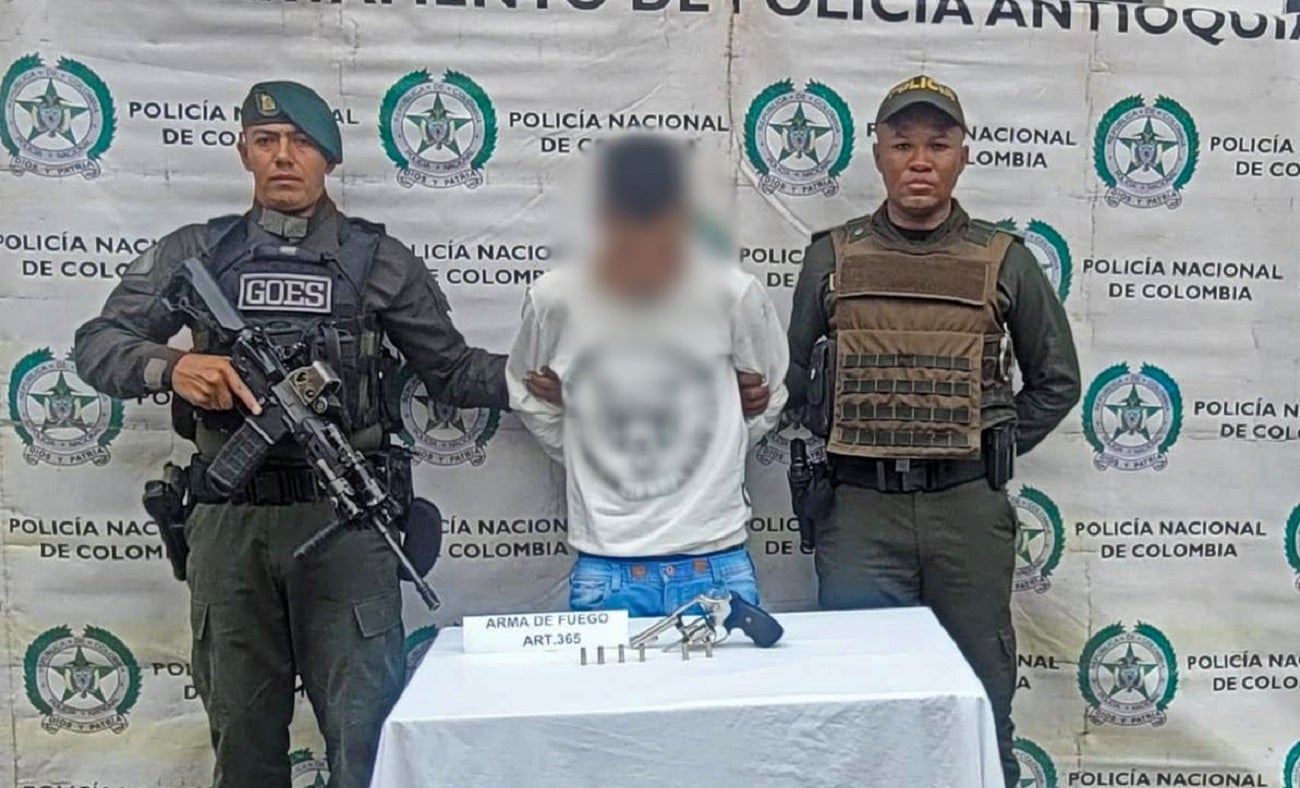 Capturado en Segovia, Antioquia, por lesiones personales