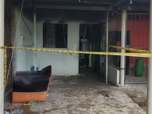 Hallaron restos de una de las 2 niñas quemadas en un incendio en Caucasia, Antioquia