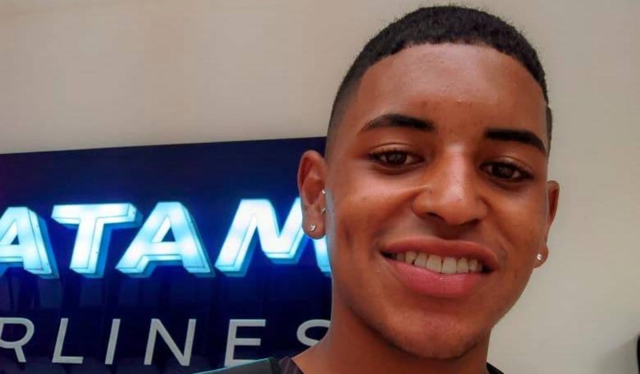 Joven accidentado en Brasil