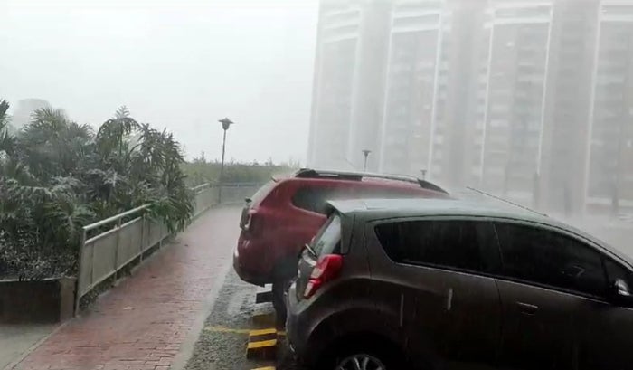 Lluvias en el sur del Valle de Aburrá
