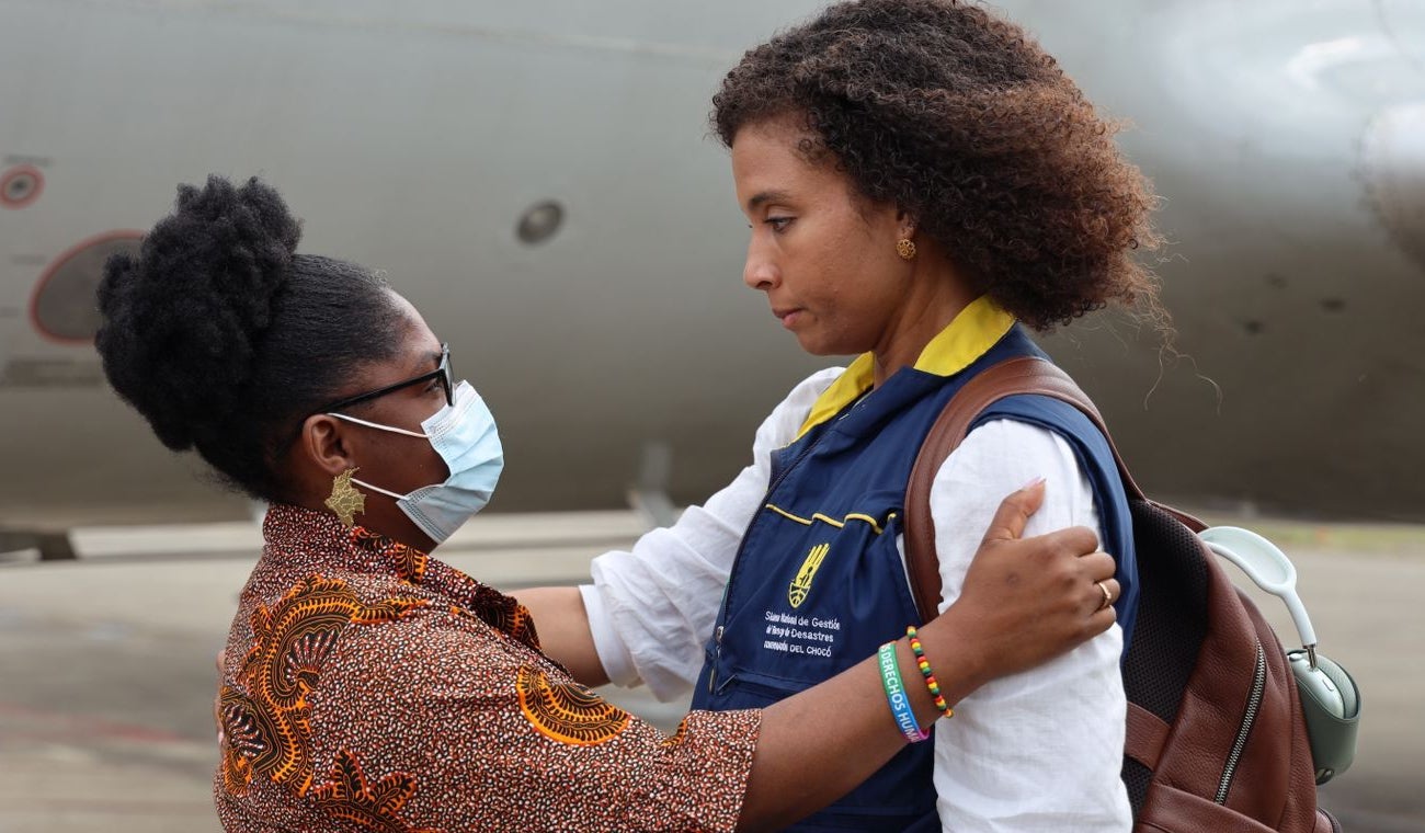Vicepresidenta en Quibdó, Chocó