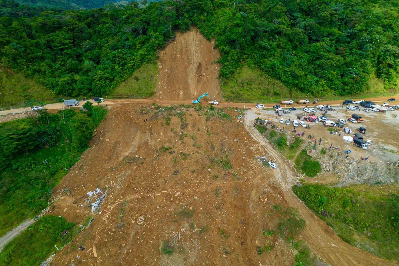 Zona de la tragedia en Chocó
