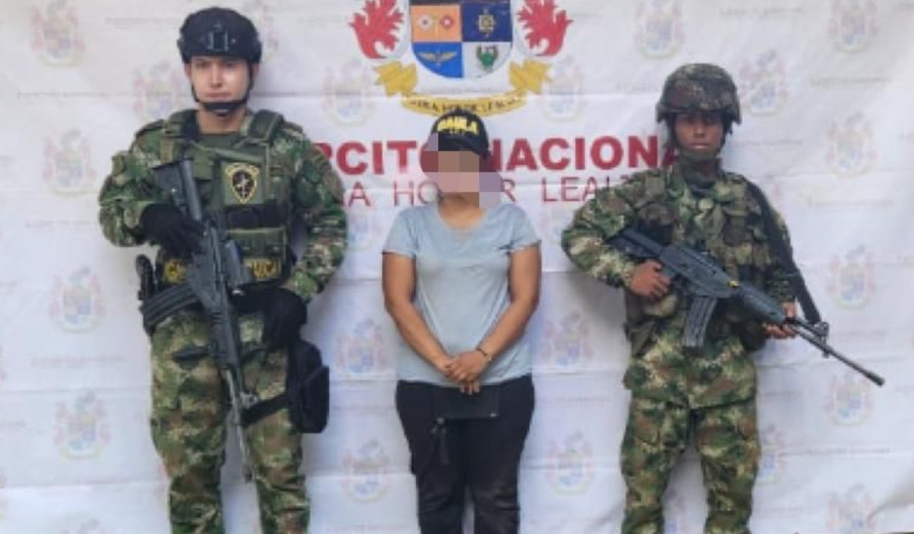 Mujer escapó de sus secuestradores en El Bagre. Soldados del Gaula militar la encontraron y salvaguardaron su vida