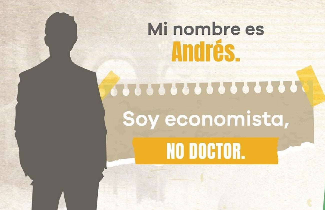 Campaña contra la "doctoritis" en Sabaneta