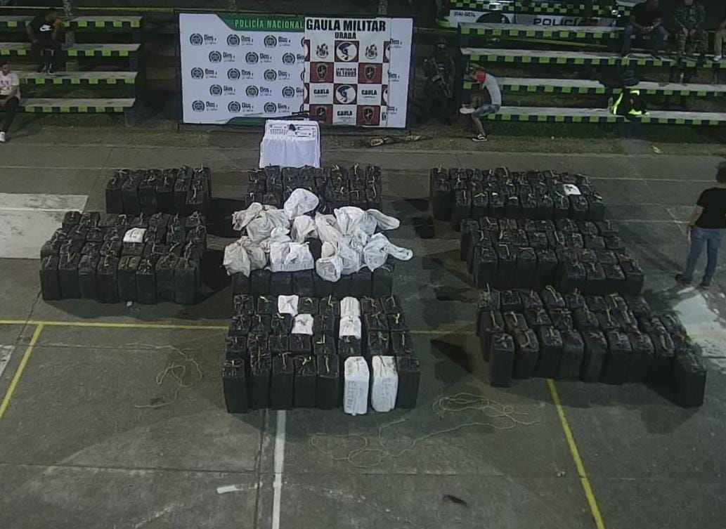 Decomiso de droga en el Urabá antioqueño