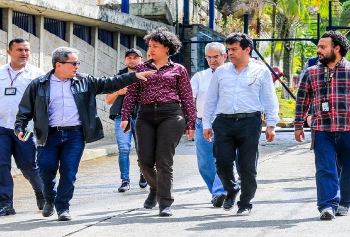 Visita del gobierno nacional a lideres de la cárcel de Itagüí