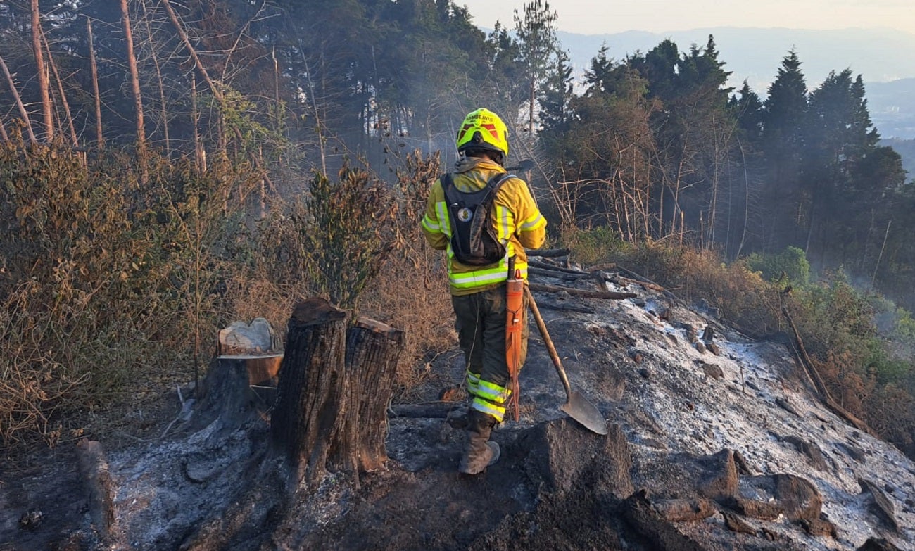 Incendios forestales en Medellín