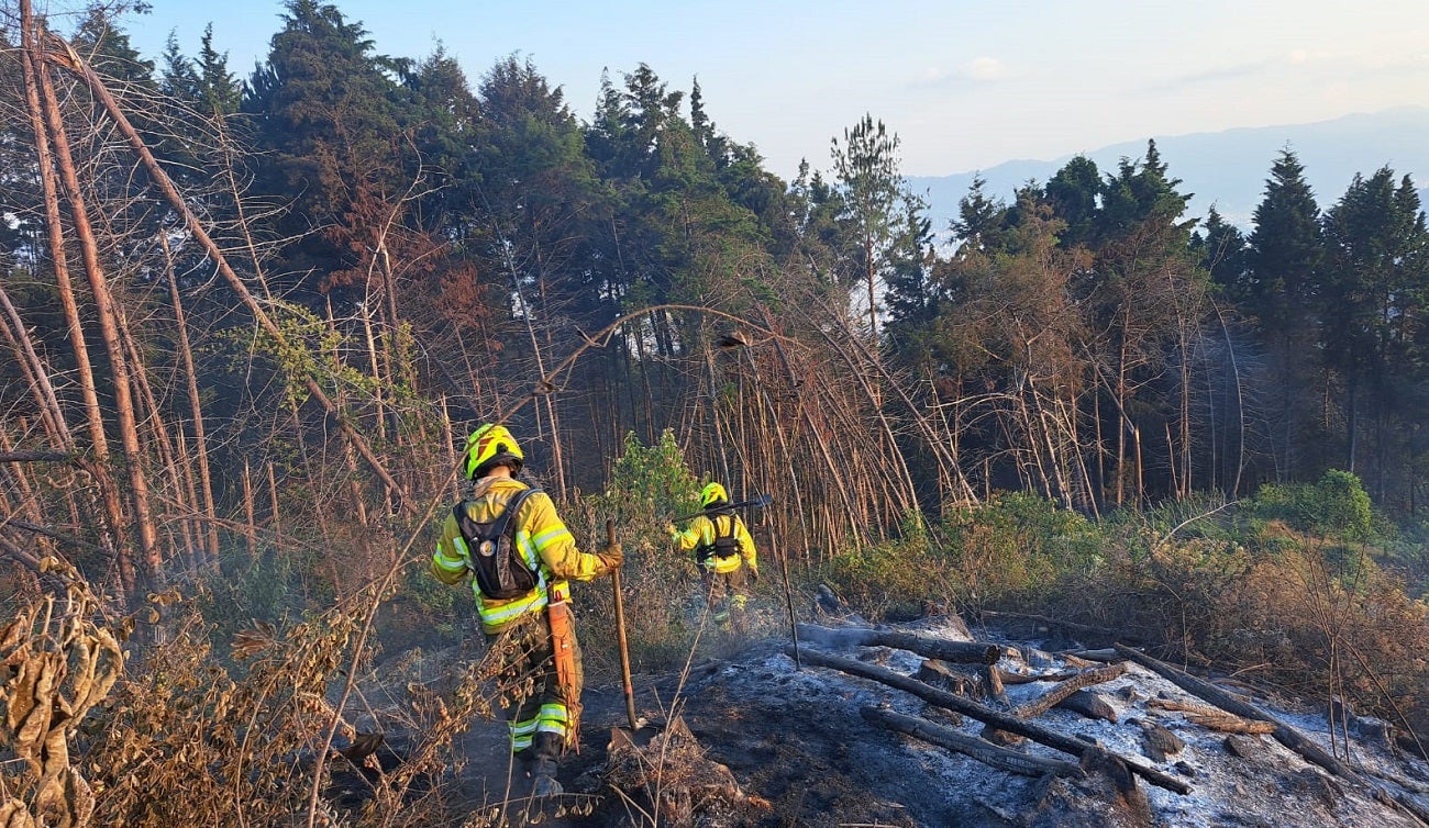 Incendios forestales en Medellín