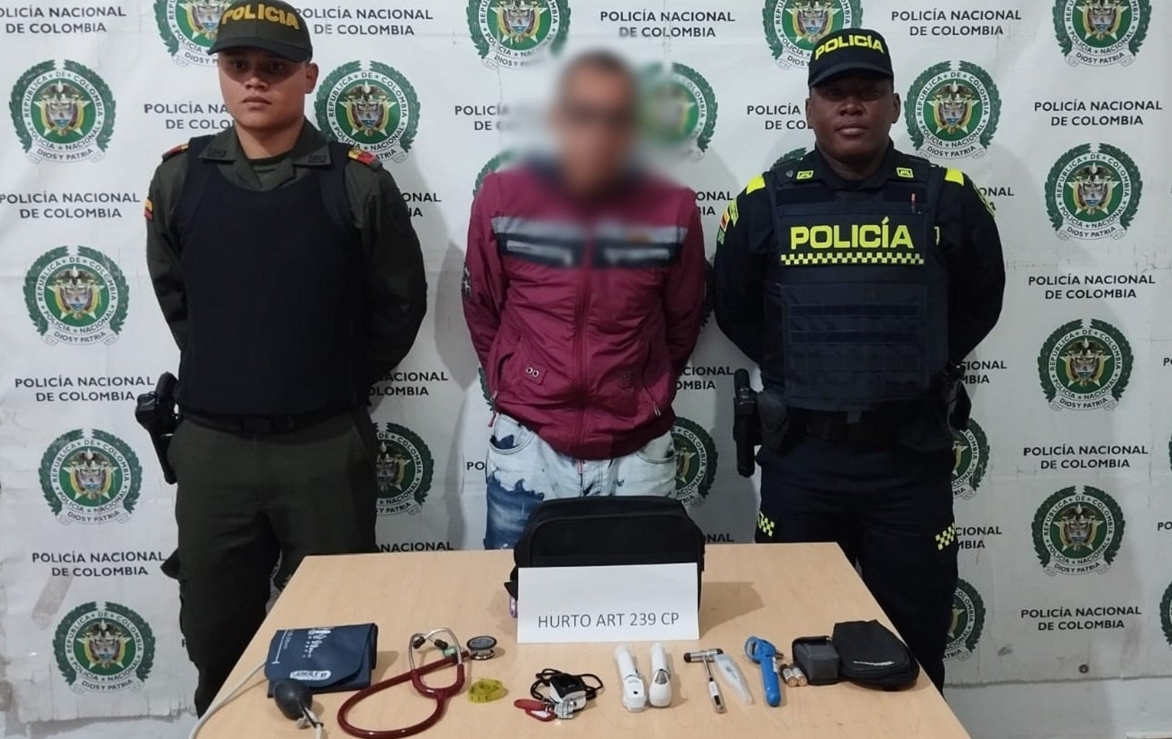Capturado por hurto en Santa Rosa de Osos, Antioquia