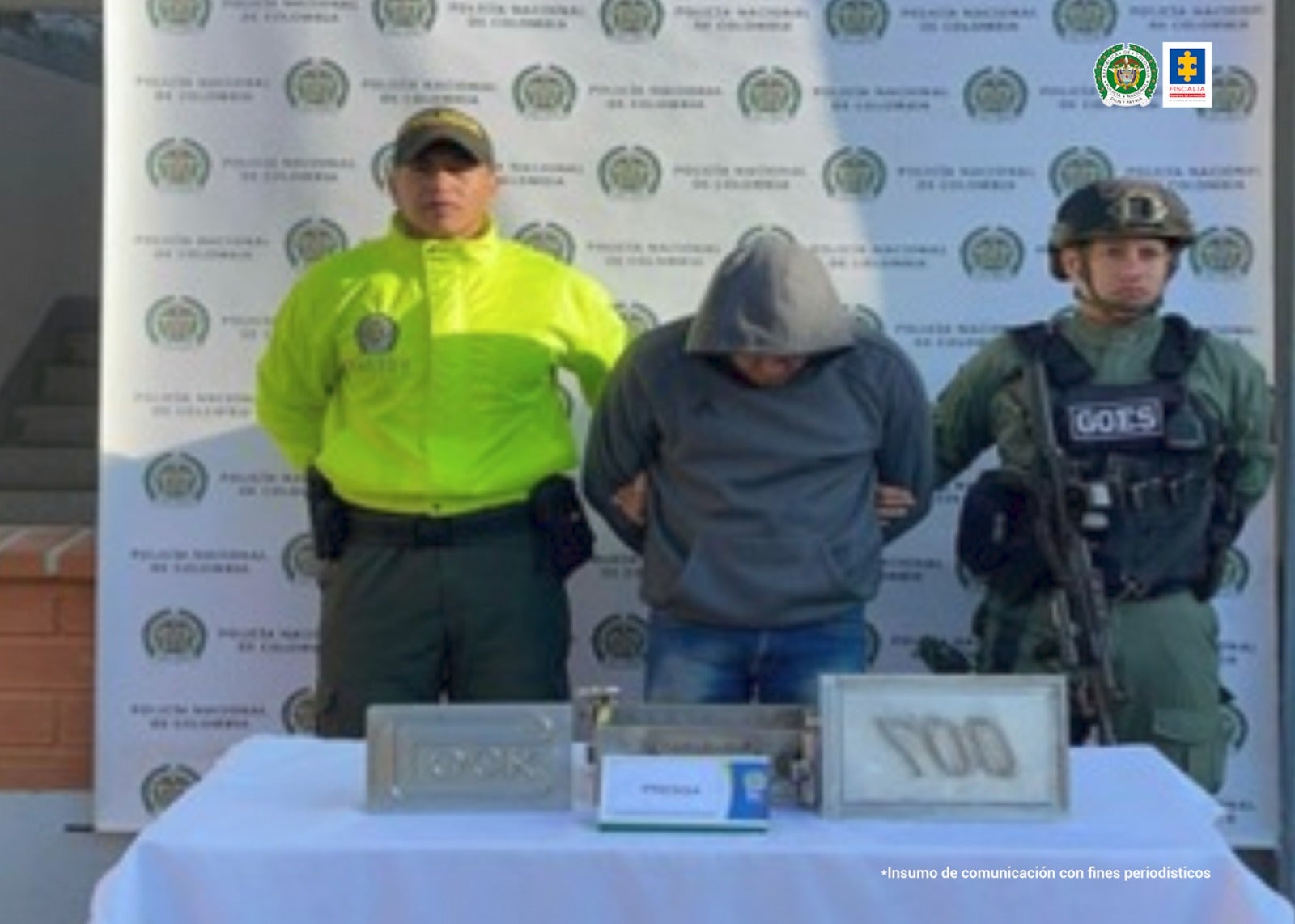 Cayó en Rionegro alias “Mauro” señalado “narco” que trasladaba cocaína desde Colombia a Europa