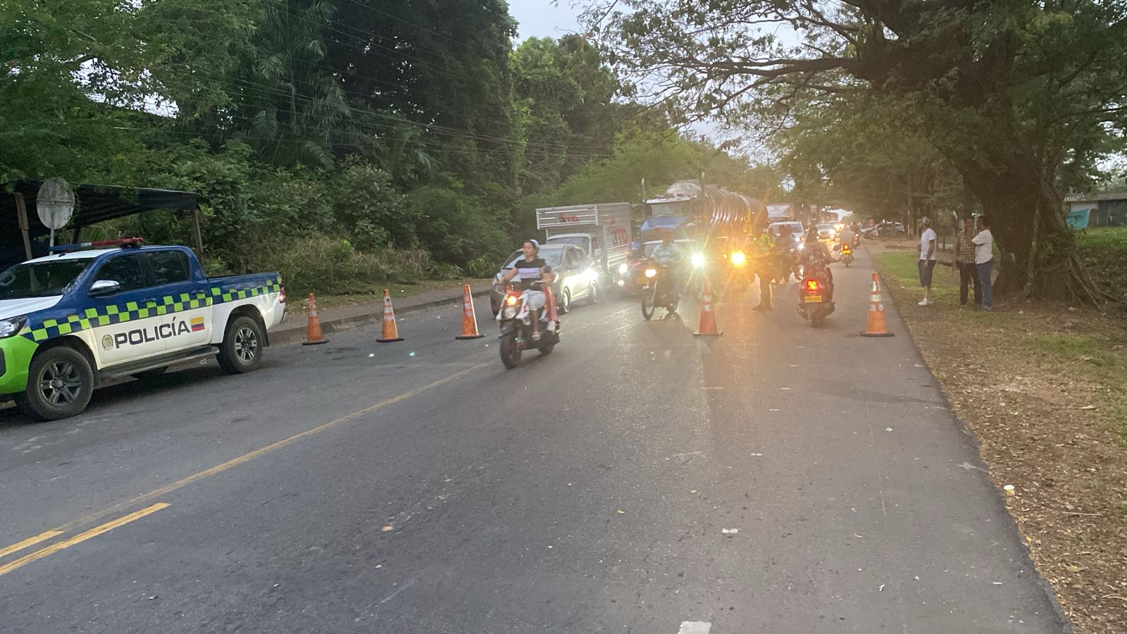 Bloqueo vía Costa Atlántica