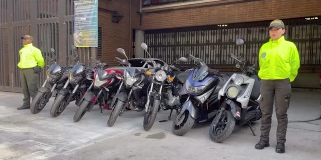 En Manrique las autoridades allanaron un centro de acopio de motos hurtadas