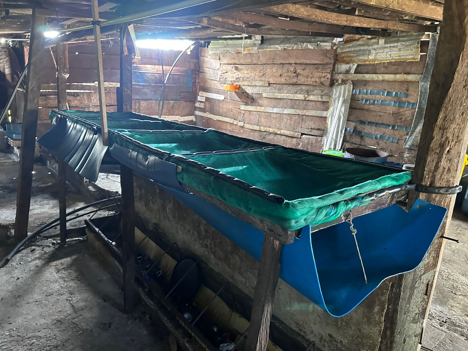 Laboratorio de cocaína.